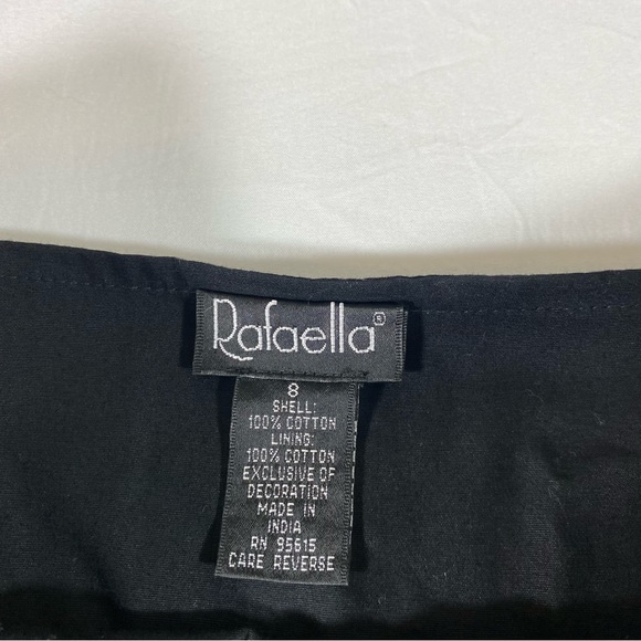 Boho Rafaella Full Midi Skirt Black Beaded Festival Aline Bohemian Size … - Picture 4 of 11